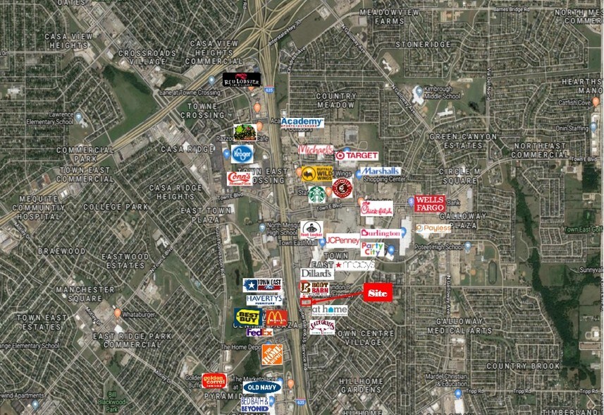 More Photos Of 18600 Lyndon B Johnson Fwy, Mesquite Storefront Retail Office For Sale