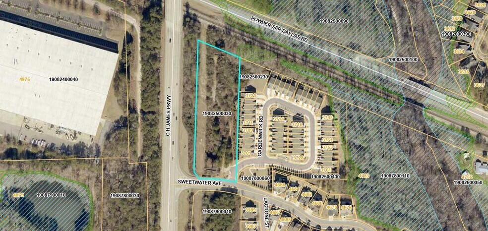 Primary Photo Of Sweetwater Ave @ Brownsville Rd, Powder Springs Land For Sale