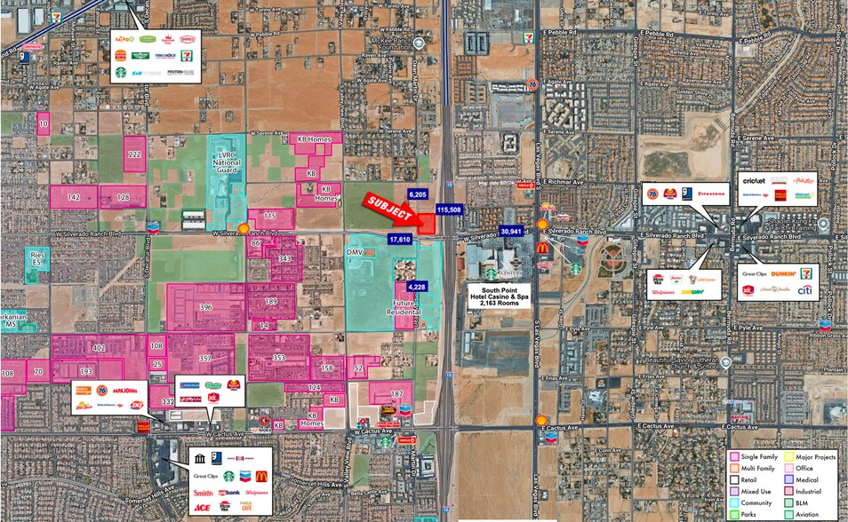 More Photos Of Dean Martin Dr @ W Gary Ave, Las Vegas Land For Lease