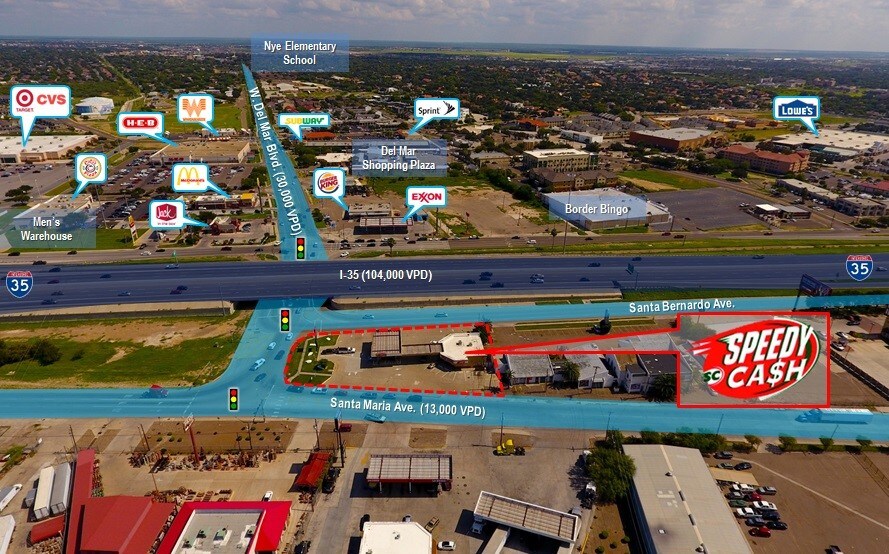 More Photos Of 7120 San Bernardo Ave, Laredo Freestanding For Sale