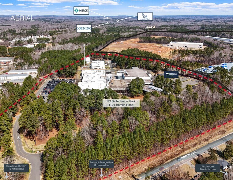 More Photos Of 1101 Hamlin Rd, Durham Research And Development For Lease