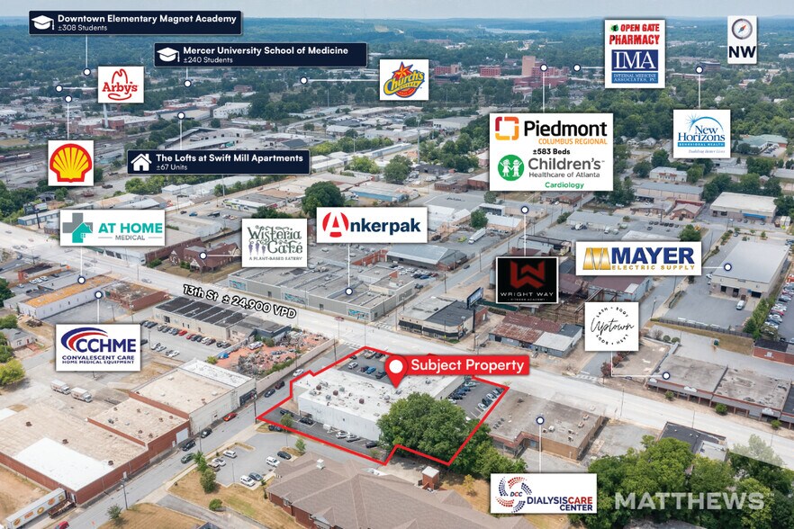 More Photos Of 1110 13th St, Columbus Medical For Sale