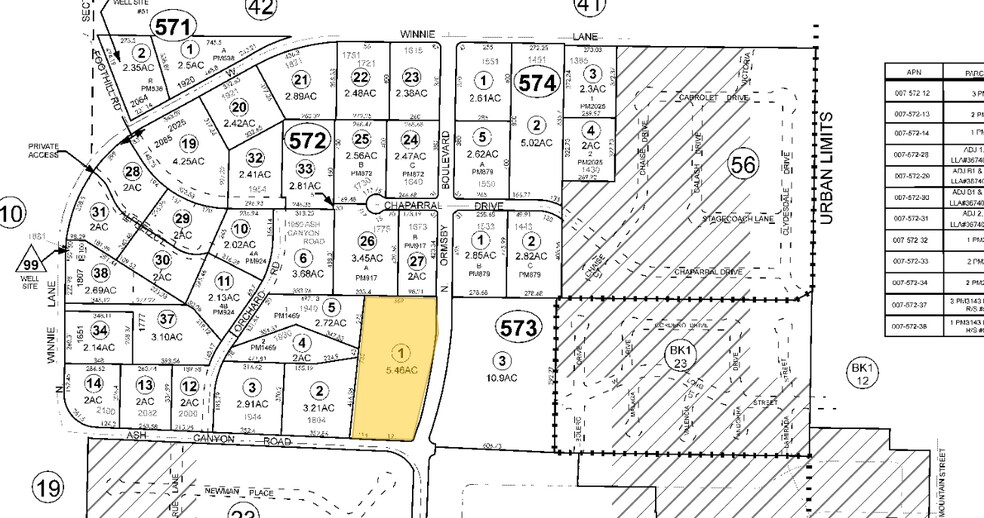Primary Photo Of 1690 Ash Canyon Rd, Carson City Land For Sale