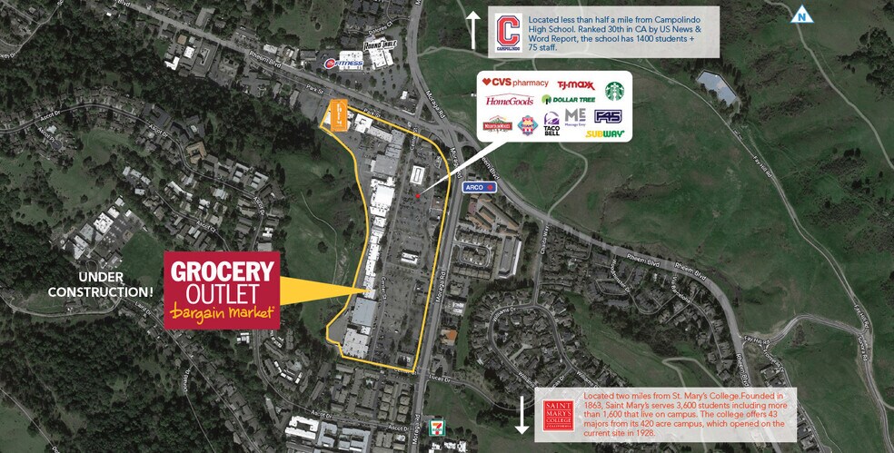 More Photos Of 360-580 Park Blvd, Moraga Unknown For Lease