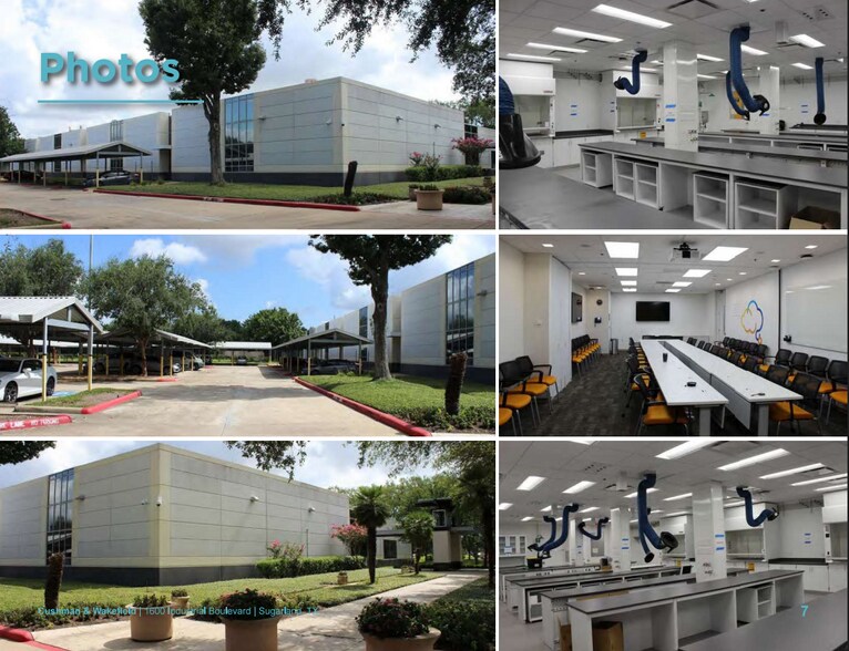 More Photos Of 1600 Industrial Blvd, Sugar Land Research And Development For Sale