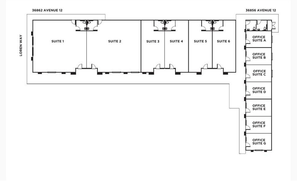 More Photos Of 36856-36862 Ave 12, Madera Storefront Retail Office For Lease