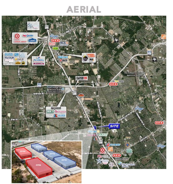 More Photos Of 23106 Tomball Pkwy, Tomball Warehouse For Sale