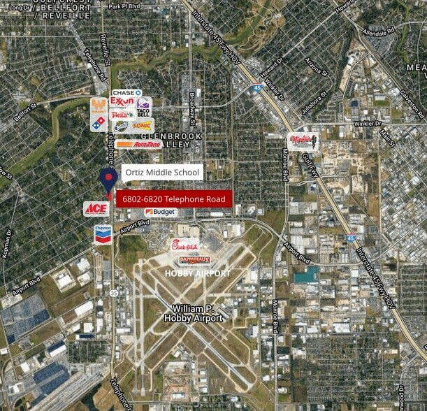 More Photos Of 6802-6820 Telephone Rd, Houston Unknown For Lease