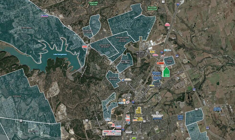 More Photos Of 510 Stadium dr, Georgetown General Retail For Lease