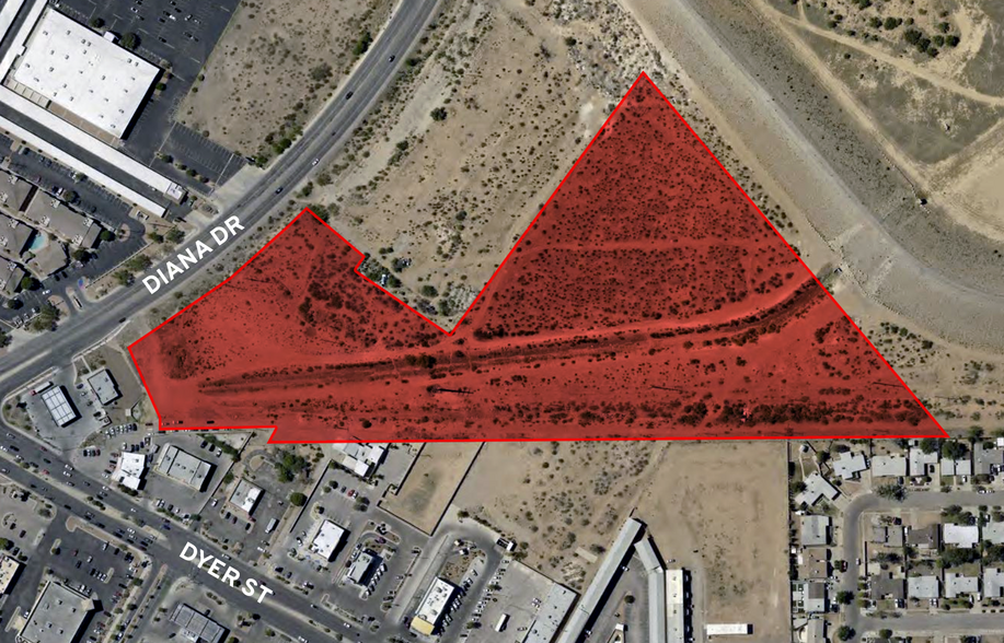 Primary Photo Of Diana Dr near Dyer St, El Paso Land For Sale