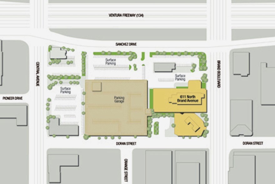 More Photos Of 611 N Brand Blvd, Glendale Office For Lease