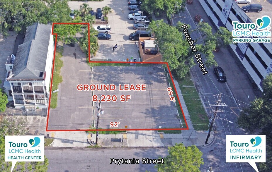Primary Photo Of 3601 Prytania St, New Orleans Land For Lease