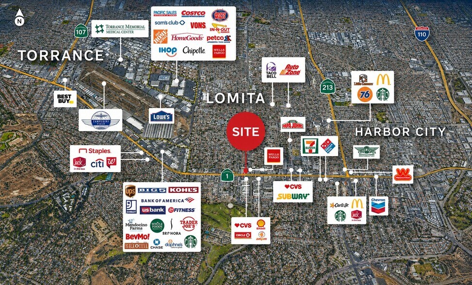 More Photos Of 2230 Pacific Coast Hwy, Lomita Storefront Retail Office For Sale