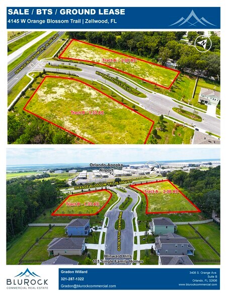 Primary Photo Of 4145 W Orange Blossom Trl, Apopka Land For Sale