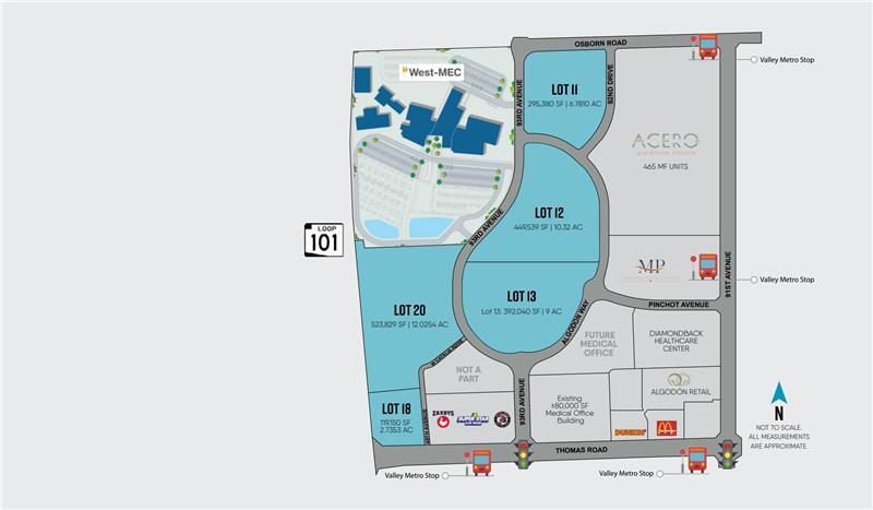 More Photos Of NE Loop 101 & Thomas Rd, Phoenix Land For Sale