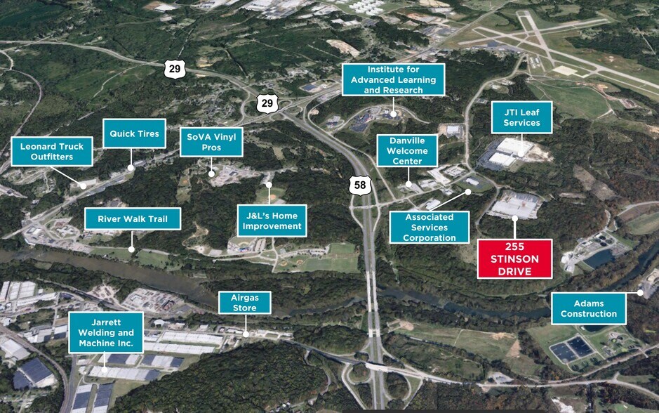 More Photos Of 255 Stinson Dr, Danville Industrial For Sale