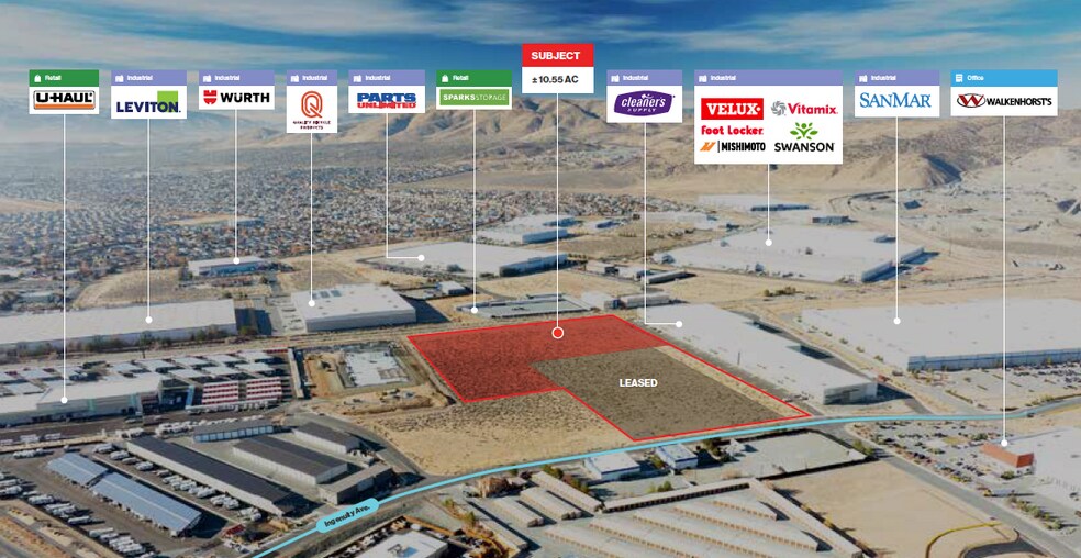 More Photos Of 0 Ingenuity Ave ave, Spanish Springs Land For Lease