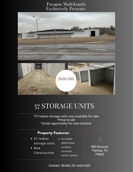 Primary Photo Of 900 Duncan St, Pampa Warehouse For Sale