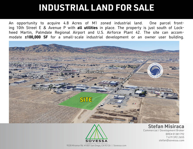 Primary Photo Of E 10th St, Palmdale Land For Sale