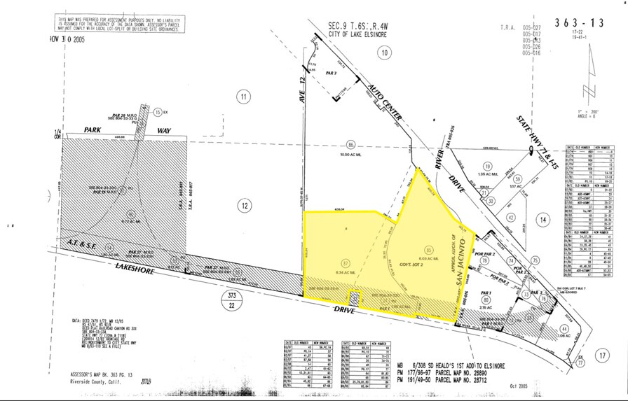 More Photos Of 12.37 AC Lakeshore Drive, Lake Elsinore Land For Sale