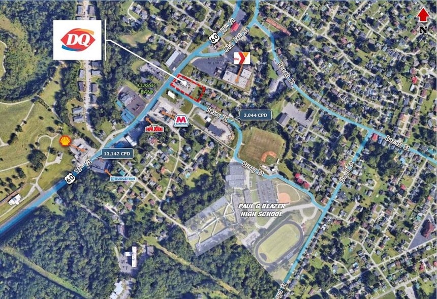 More Photos Of 3300 13th St, Ashland Fast Food For Sale