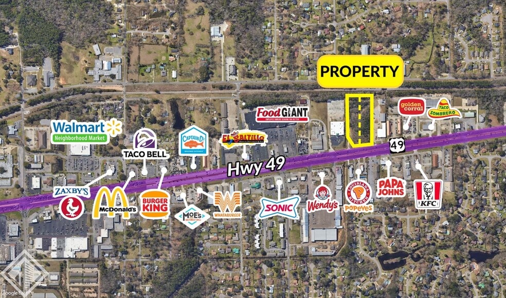 Primary Photo Of U.S. 49, Gulfport Land For Sale