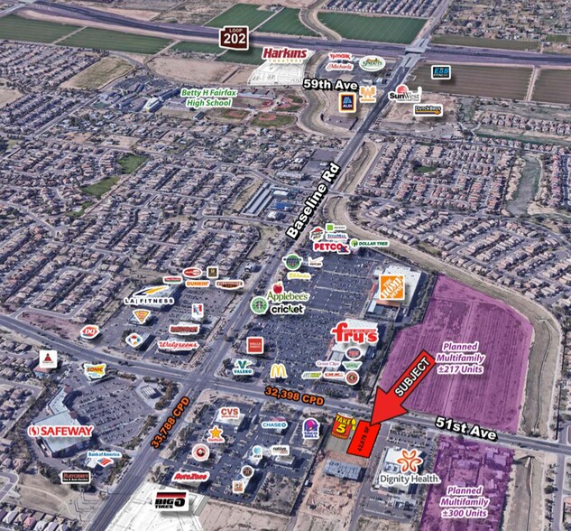 Primary Photo Of Baseline Rd & 51st Ave - Northeast Corner, Laveen Land For Lease