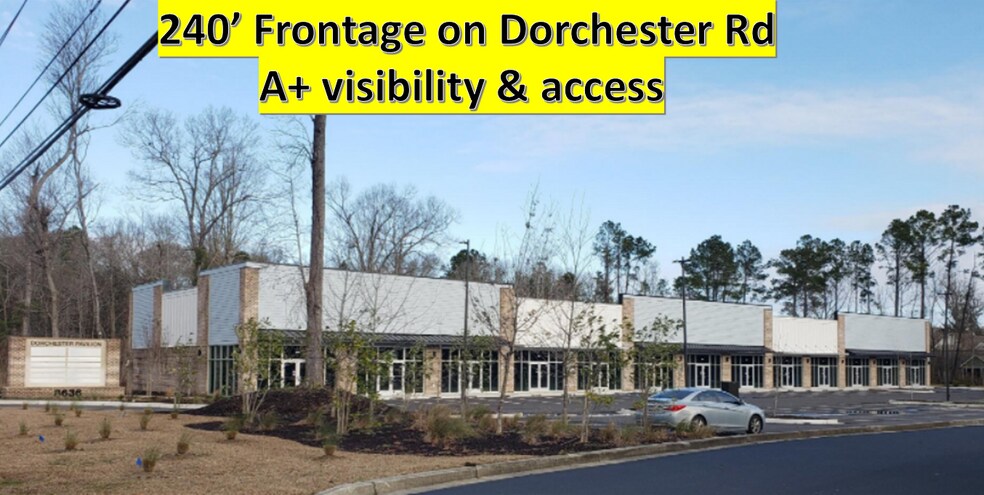 More Photos Of 8636 Dorchester Rd, North Charleston Storefront For Lease