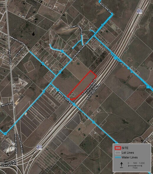 More Photos Of NWC Maha Loop Rd & Hwy 130, Austin Land For Sale