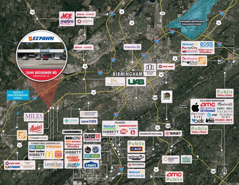 More Photos Of 2040 Bessemer Rd, Birmingham Freestanding For Sale