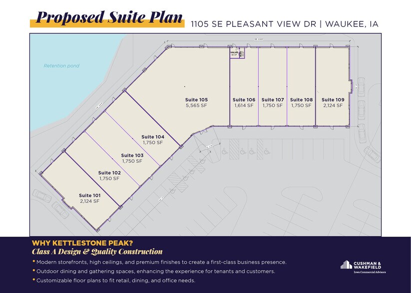 More Photos Of 1105 SE Pleasant View Dr, Waukee General Retail For Lease