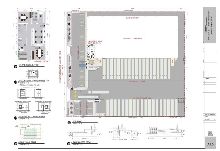 More Photos Of 114 N America Rd, Laredo Warehouse For Lease
