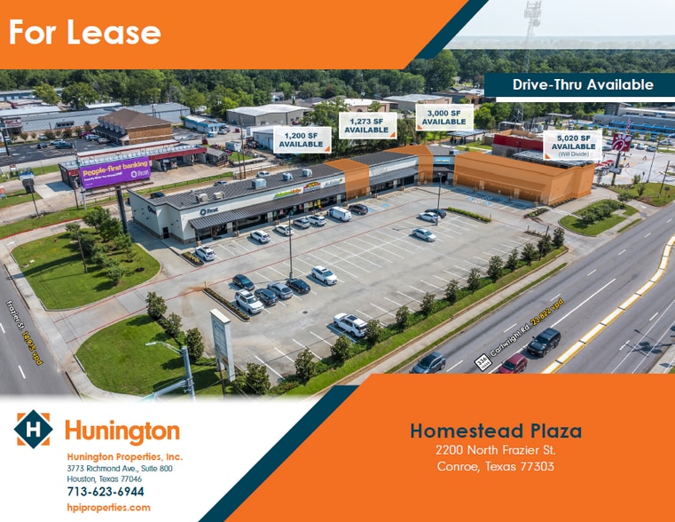 Primary Photo Of 2200 N Frazier St, Conroe Storefront For Lease