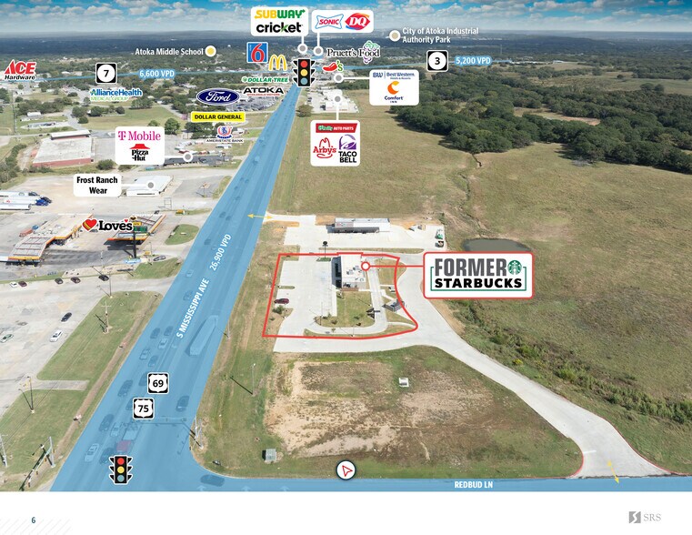 More Photos Of 2020 Mississippi ave, Atoka Fast Food For Lease