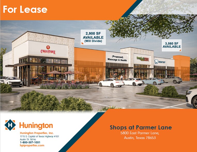 Primary Photo Of 5800 E Parmer Ln, Manor Storefront For Lease