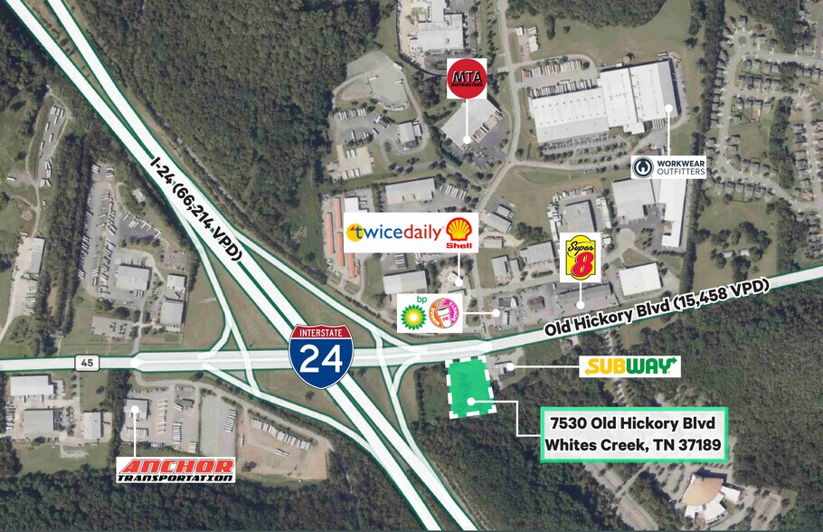 More Photos Of 7530 Old Hickory Blvd, Whites Creek Land For Lease