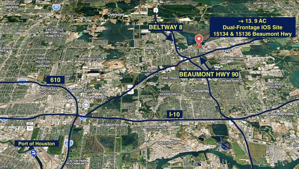 More Photos Of 15134 Beaumont Hwy, Houston Land For Sale