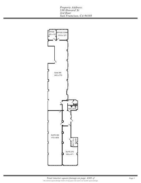 More Photos Of 530 Howard St, San Francisco Loft Creative Space For Lease