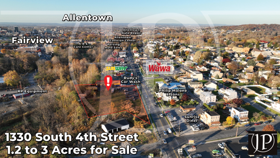 Primary Photo Of 1330 S 4th St, Allentown Land For Sale