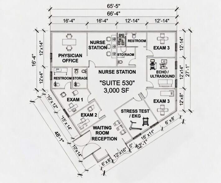 More Photos Of 6835 Communications Pky, Plano Medical For Lease