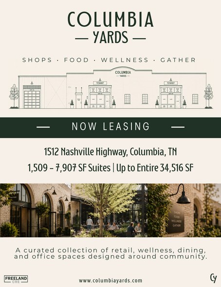 More Photos Of 1512 Nashville Hwy, Columbia Flex For Lease