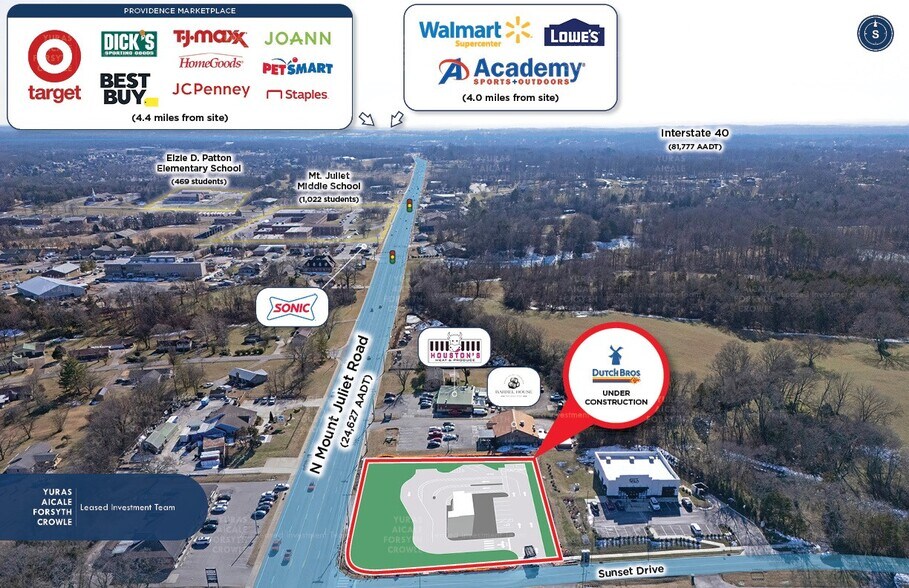 More Photos Of 101 E Sunset Dr, Mt Juliet Fast Food For Sale