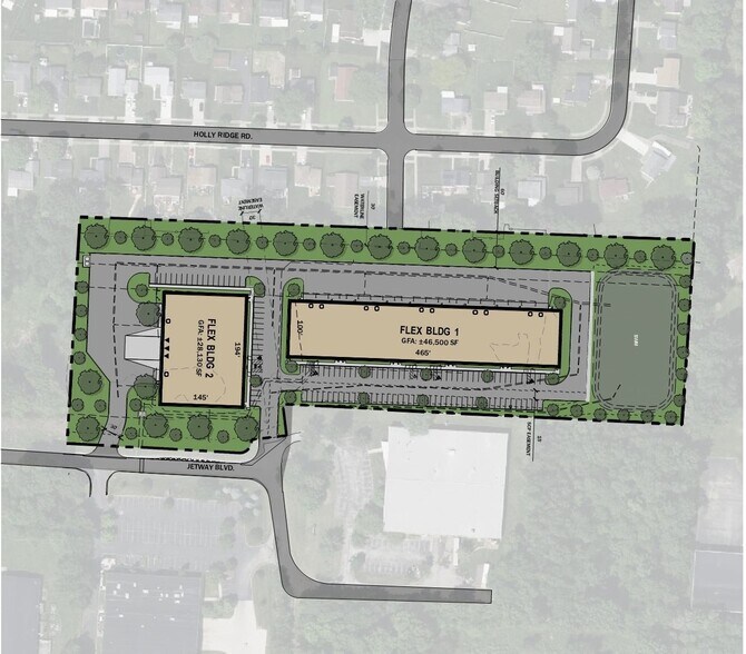 More Photos Of 1931 Jetway Blvd, Columbus Industrial For Lease