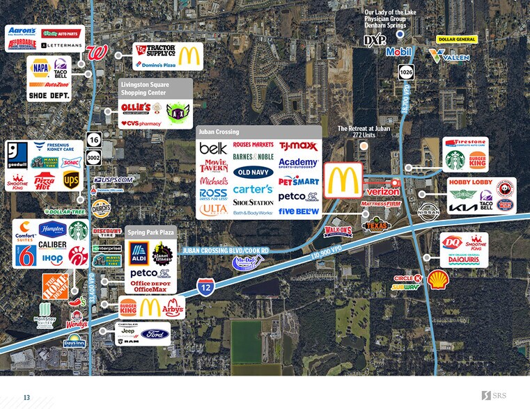 More Photos Of 27360 Crossing Circle, Denham Springs Fast Food For Sale