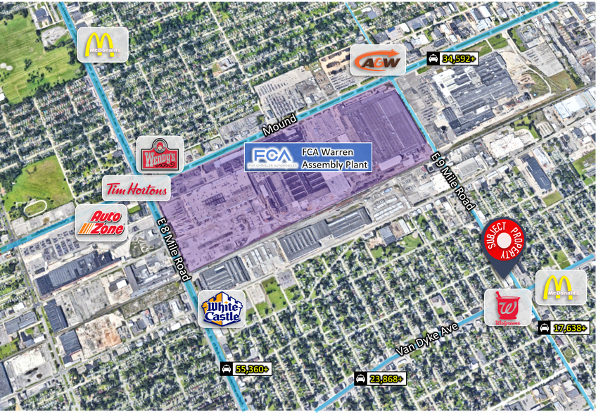 More Photos Of 7580 E 9 Mile Rd, Warren Unknown For Lease