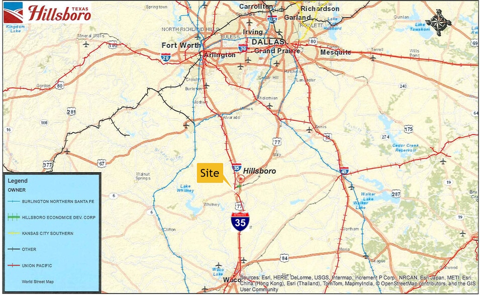 More Photos Of I-35 & HCR 3100, Hillsboro Land For Sale