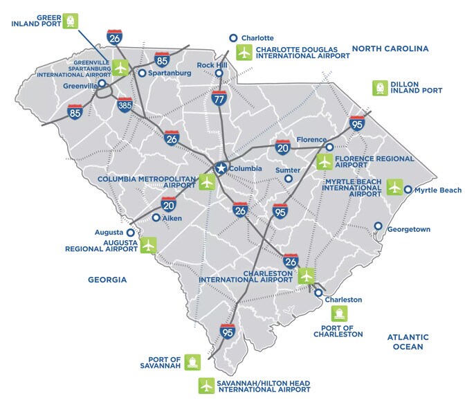 More Photos Of SC Interstate I-95 Corridor Centric Dominance w/ 4.2 AC Intermodal/IOS/Workforce Housing, Walterboro Land For Sale