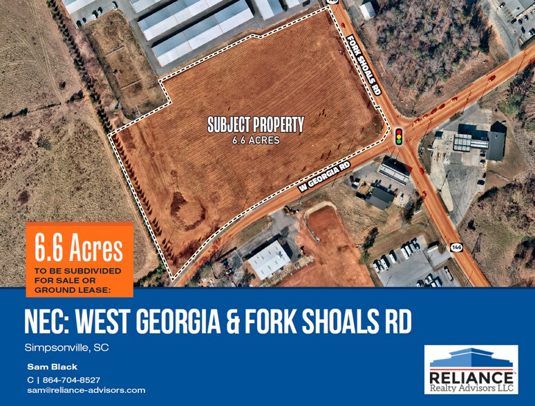 Primary Photo Of 0 W Georgia Rd, Piedmont Land For Sale
