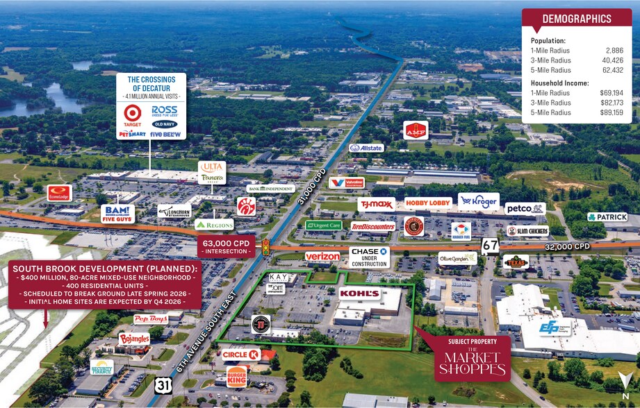More Photos Of 2407 6th Ave SE, Decatur General Retail For Sale