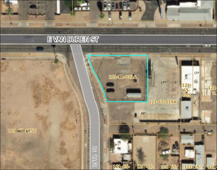 Primary Photo Of 2901 E Van Buren St, Phoenix Land For Sale